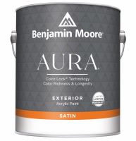 Aura Waterborne Exterior Paint - Satin Finish 631